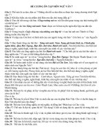 Ôn tập Ngữ Văn 7 kì 1