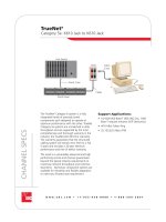 Category 5e: K610 Jack to K610 Jack