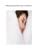 Thiếu ngủ hay ngủ nhiều đều có nguy cơ mắc bệnh tim