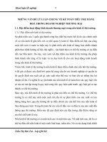 NHỮNG VẤN ĐỀ LÝ LUẬN CHUNG VỀ KẾ TOÁN TIÊU THỤ HÀNG HOÁ TRONG DOANH NGHIỆP THƯƠNG MẠI