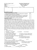 de Ktra HKI Anh 9 2010-2011 chuan Bo GD