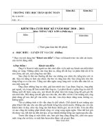 DE THI TV ĐOC HKI LOP 4