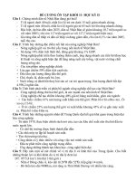 ĐỀ CƯƠNG ĐỊA LÝ