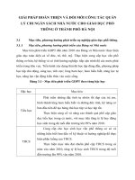 GIẢI PHÁP HOÀN THIỆN VÀ ĐỔI MỚI CÔNG TÁC QUẢN LÝ CHI NGÂN SÁCH NHÀ NƯỚC CHO GIÁO DỤC PHỔ THÔNG Ở THÀNH PHỐ HÀ NỘI