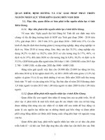 QUAN ĐIỂM, ĐỊNH HƯỚNG VÀ CÁC GIẢI PHÁP PHÁT TRIỂN NGUỒN NHÂN LỰC TỈNH KIÊN GIANG ĐẾN NĂM 2020