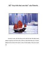 Kế “trụ trên hai con tàu” của Pateric