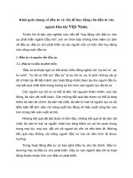 Khái quát chung về đầu tư và vấn đề huy động vốn đầu tư vào ngành Dầu khí Việt Nam