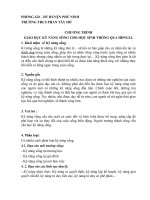 Giáo dục kỷ năng sống