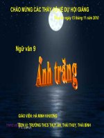 Ánh trăng - Ngữ văn 9