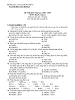 đề HSG hóa 9- vòng 1-huyen TN