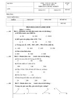 DE DAP ANTOAN 3 CUOI KÍ