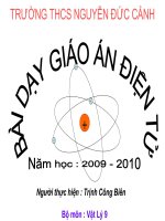 sử dụng an toàn và tiết kiệm điện năng