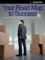 Your road map to success