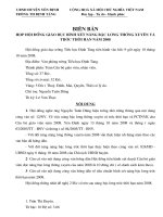 BIÊN BẢN NÂNG LƯƠNG