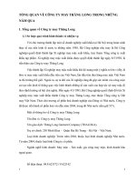 TỔNG QUAN VỀ CÔNG TY MAY THĂNG LONG TRONG NHỮNG NĂM QUA