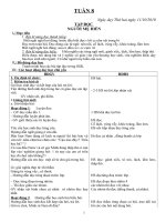 GIÁO ÁN 2 TUẦN 8 CHUẨN