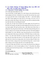 Lý luận chung về hoạt động cho vay đối với DN vừa và nhỏ của NHTM