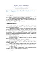 Thủ tục hiệp thương giá do bên bán đề nghị (đối với hàng hóa, dịch vụ thuộc thẩm quyền của Bộ Tài chính)