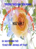 TIẾT 128 : VĂN BẢN ĐỀ NGHỊ ( NGỮ VĂN 7 )