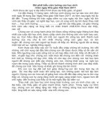 Bài phát biểu (HS) trong ngày Nhà giáo Việt Nam