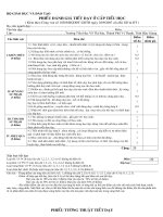 Sổ dự giờ  Nguyễn Ngọc Đỉnh lớp 2B Võ Thị Sáu