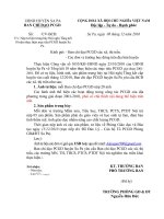 Yêu cầu nộp tư liệu ảnh về Phòng