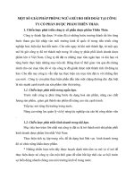 MỘT SỐ GIẢI PHÁP PHÒNG NGỪA RỦI RO HỐI ĐOÁI TẠI CÔNG TY CỔ PHẦN DƯỢC PHẨM THIÊN THẢO