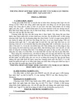 Phuong phap giup hoc sinh lam tot van nghi luan