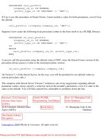 Oracle PLSQL Language- P25
