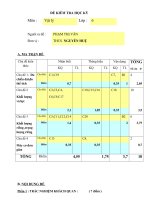 Đê kiểm tra học ký lý6 co ma tran đáp án(9)