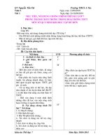 giáo án thể 7 có hình chuẩn kiến thức