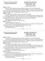 Đề+Đáp án KTHKI khá hay_Nhiên