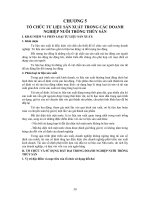 CHƯƠNG 5 TỔ CHỨC TƯ LIỆU SẢN XUẤT TRONG CÁC DOANH NGHIỆP NUÔI TRỒNG THỦY SẢN