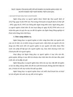 THỰC TRẠNG TÍN DỤNG ĐỐI VỚI HỘ NGHÈO TẠI NGÂN HÀNG PHỤC VỤ NGƯỜI NGHÈO VIỆT NAM TRONG THỜI GIAN QUA