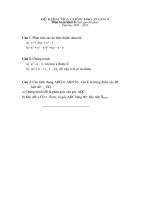 DE THI + DA HSG TOAN 8