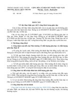 Báo cáo 3 công khai