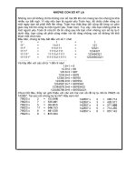 Sự kì diệu của con số