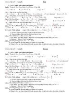 Kiem tra chuong II Dai chan, le, dap an