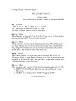 Bài luyện tập HS giỏi Toán 5