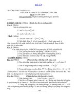 Đề thi kì 1(5+6)