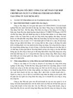 THỰC TRẠNG TỔ CHỨC CÔNG TÁC KẾ TOÁN TẬP HỢP CHI PHÍ SẢN XUẤT VÀ TÍNH GIÁ THÀNH SẢN PHẨM