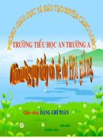 khoa học 4 ( nguyên nâhn làm nước bị ô nhiễm)