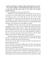 CHUYỂN TIỀN ĐIỆN TỬ VỚI HOẠT ĐỘNG KINH DOANH CỦA NGÂN HÀNG NÔNG NGHIỆP VÀ PHÁT TRIỂN NÔNG THÔN NAM HÀ NỘI