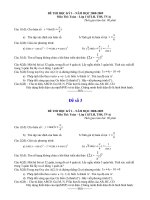 Đề thi kì 1(3+4)