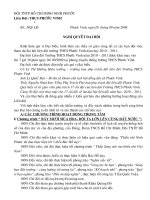 chương trinh công tác Đội 2010-2011