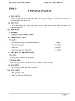 đề kt 1 tiết gdqp 10