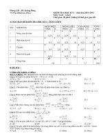 de thi hKI- Toăn 8 (ma tran+ dap an)