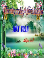 Toán 5(T16) Giải toán về tỷ số %