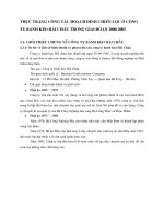 THỰC TRẠNG CÔNG TÁC HOẠCH ĐỊNH CHIẾN LƯỢC Ở CÔNG TY BÁNH KẸO HẢI CHÂU TRONG GIAI ĐOẠN 2000-2005