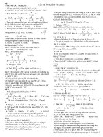 Một số đề ôn kiểm tra HKI Toán 8